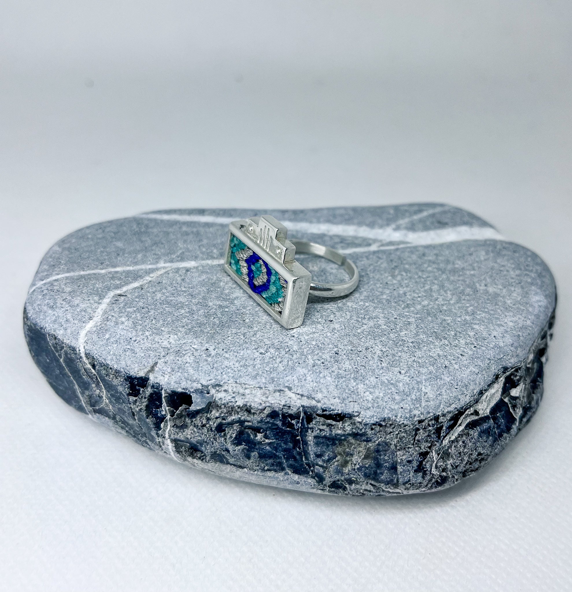 BAGUE OZALEE Bleue